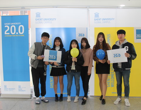 Viering 200 jaar UGent aan Global Campus Korea