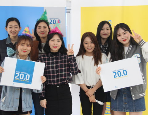 Viering 200 jaar UGent aan Global Campus Korea