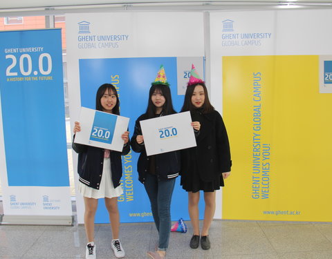 Viering 200 jaar UGent aan Global Campus Korea