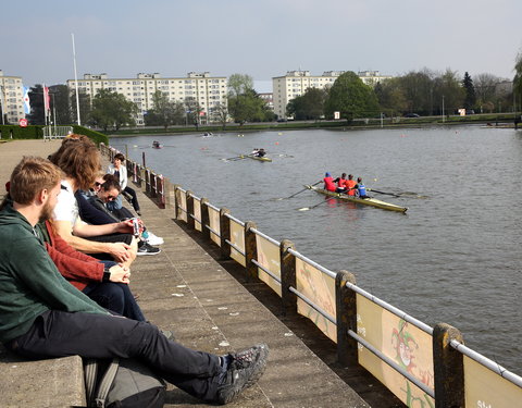 Internationale roeiregatta voor 200 jaar UGent