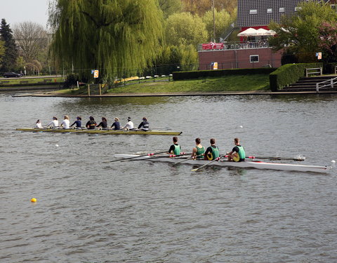 Internationale roeiregatta voor 200 jaar UGent