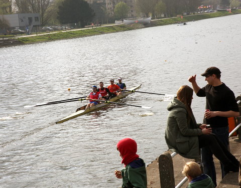 Internationale roeiregatta voor 200 jaar UGent