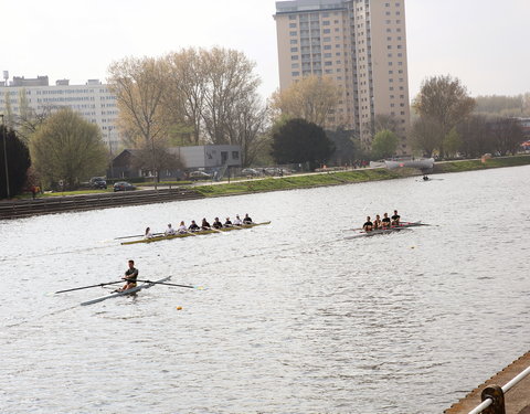 Internationale roeiregatta voor 200 jaar UGent