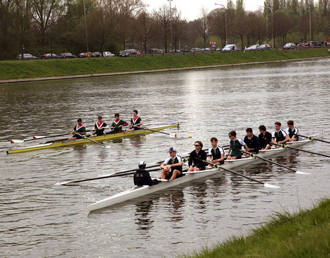 Internationale roeiregatta voor 200 jaar UGent