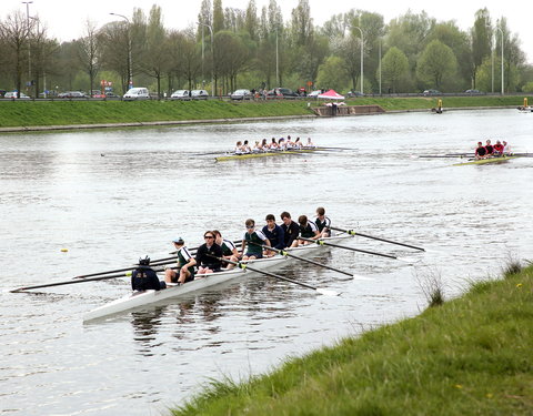 Internationale roeiregatta voor 200 jaar UGent