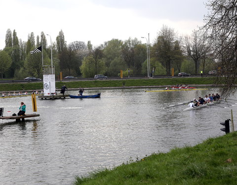 Internationale roeiregatta voor 200 jaar UGent