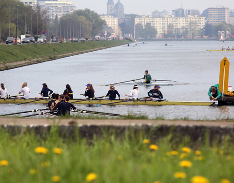 Internationale roeiregatta voor 200 jaar UGent