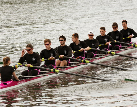 Internationale roeiregatta voor 200 jaar UGent