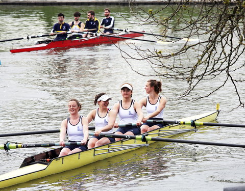 Internationale roeiregatta voor 200 jaar UGent