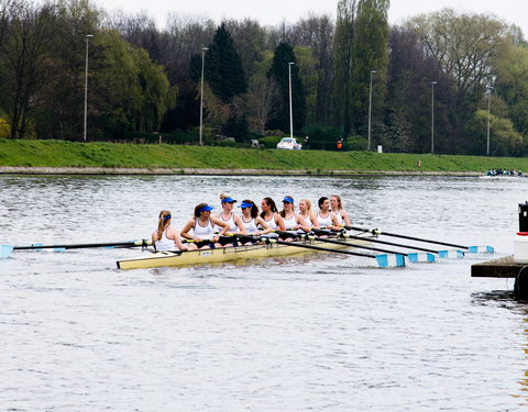 Internationale roeiregatta voor 200 jaar UGent