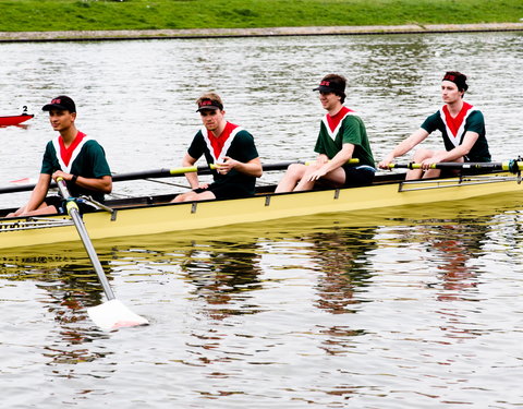 Internationale roeiregatta voor 200 jaar UGent