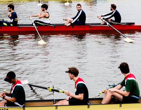 Internationale roeiregatta voor 200 jaar UGent