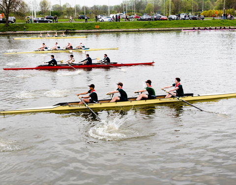 Internationale roeiregatta voor 200 jaar UGent