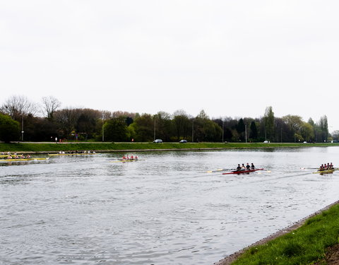 Internationale roeiregatta voor 200 jaar UGent