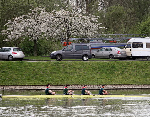 Internationale roeiregatta voor 200 jaar UGent