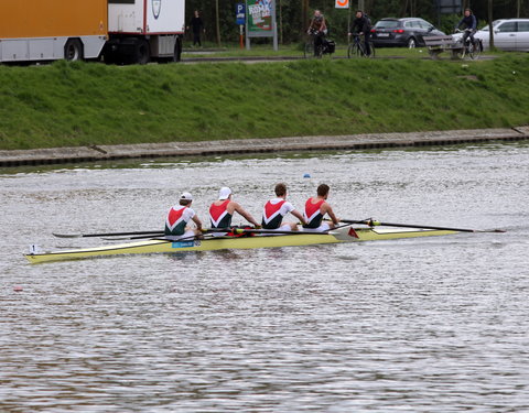 Internationale roeiregatta voor 200 jaar UGent