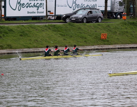 Internationale roeiregatta voor 200 jaar UGent