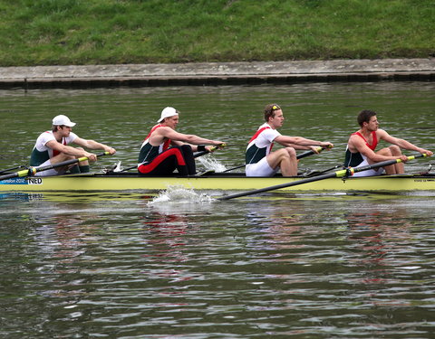 Internationale roeiregatta voor 200 jaar UGent