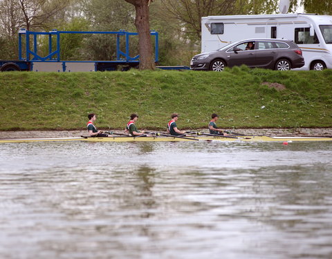 Internationale roeiregatta voor 200 jaar UGent