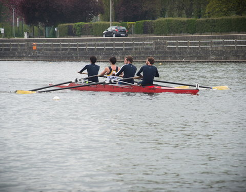 Internationale roeiregatta voor 200 jaar UGent