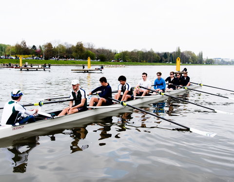 Internationale roeiregatta voor 200 jaar UGent