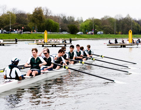 Internationale roeiregatta voor 200 jaar UGent