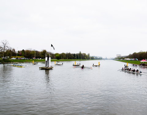 Internationale roeiregatta voor 200 jaar UGent