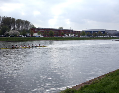 Internationale roeiregatta voor 200 jaar UGent