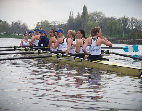 Internationale roeiregatta voor 200 jaar UGent