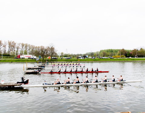 Internationale roeiregatta voor 200 jaar UGent