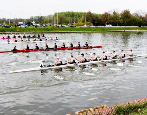 Internationale roeiregatta voor 200 jaar UGent