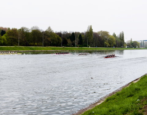 Internationale roeiregatta voor 200 jaar UGent