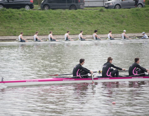 Internationale roeiregatta voor 200 jaar UGent