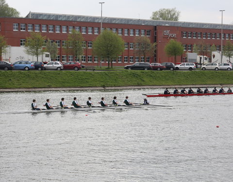 Internationale roeiregatta voor 200 jaar UGent