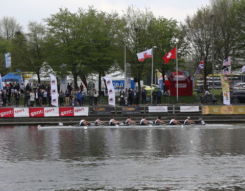 Internationale roeiregatta voor 200 jaar UGent