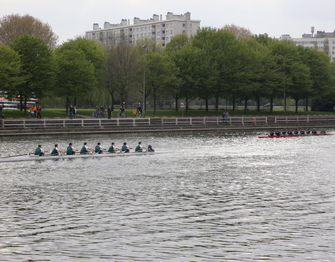 Internationale roeiregatta voor 200 jaar UGent