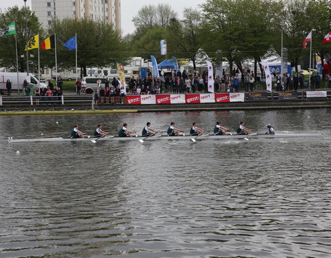 Internationale roeiregatta voor 200 jaar UGent