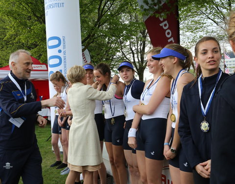 Internationale roeiregatta voor 200 jaar UGent