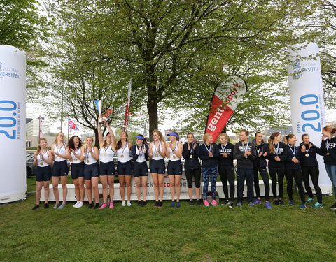 Internationale roeiregatta voor 200 jaar UGent