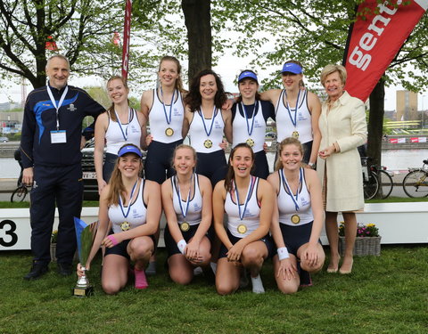 Internationale roeiregatta voor 200 jaar UGent