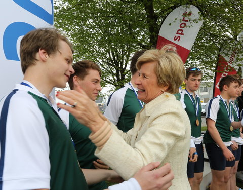 Internationale roeiregatta voor 200 jaar UGent