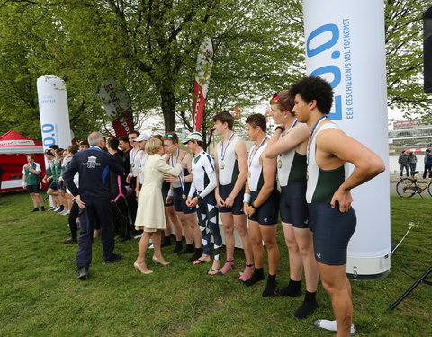 Internationale roeiregatta voor 200 jaar UGent