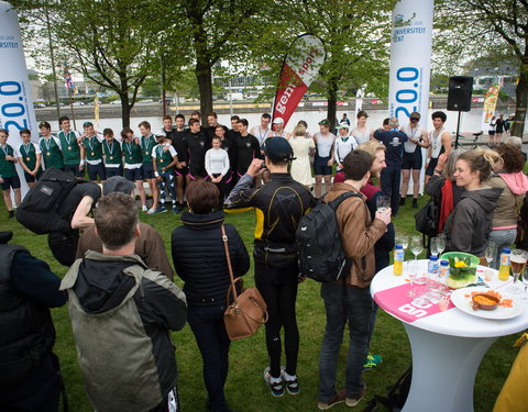 Internationale roeiregatta voor 200 jaar UGent