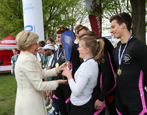 Internationale roeiregatta voor 200 jaar UGent