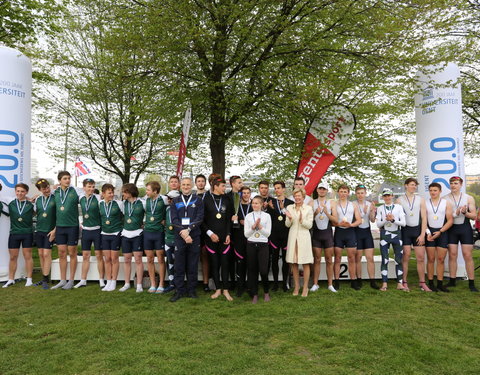 Internationale roeiregatta voor 200 jaar UGent