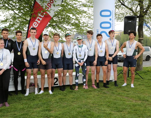 Internationale roeiregatta voor 200 jaar UGent