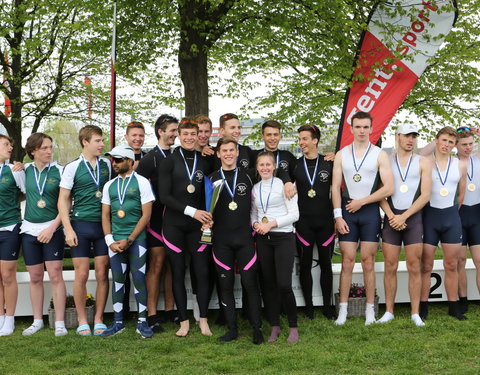 Internationale roeiregatta voor 200 jaar UGent