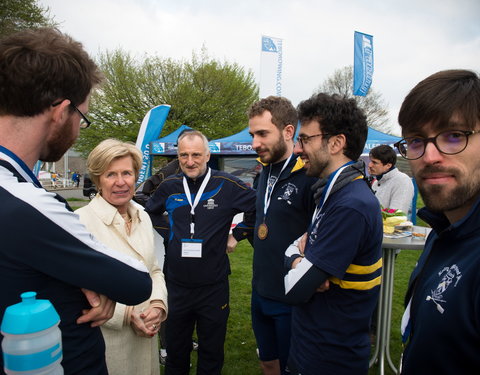 Internationale roeiregatta voor 200 jaar UGent