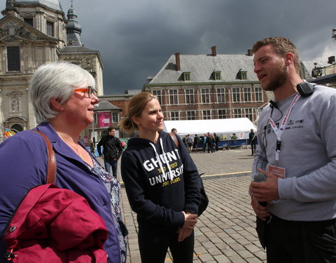 Rondje voor 200 jaar UGent tijdens 12urenloop 2017