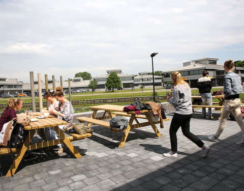 Sfeerbeelden resto Campus Merelbeke